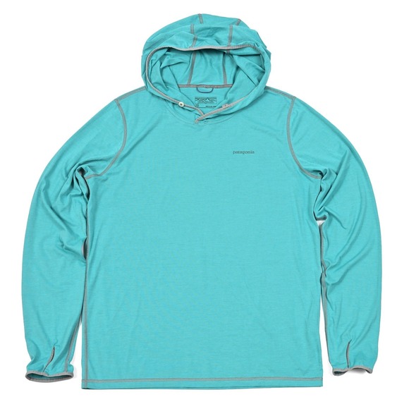 Patagonia Other - Patagonia Mens Pullover Tropic Comfort Hoodie II Aqua Moisture Wicking XS